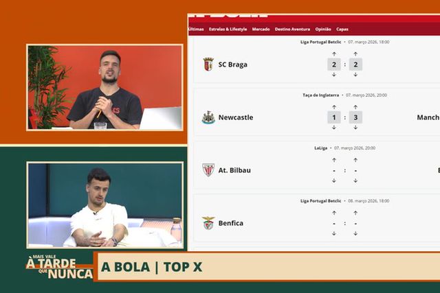 Mais Vale à Tarde Que Nunca - 5/03/2026