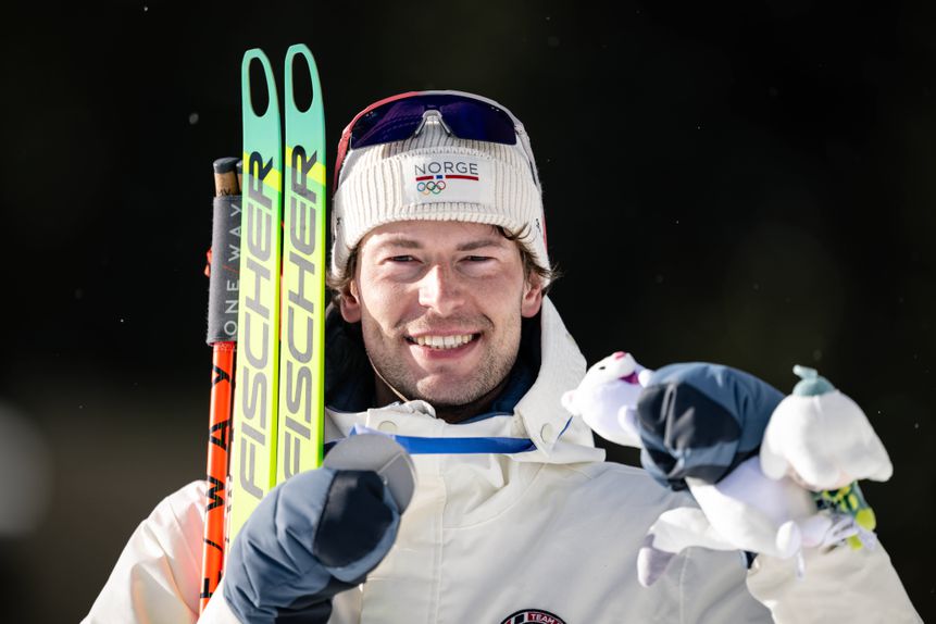 Sturla Holm Laegreid conquistou três medalhas nos Jogos Olímpicos de Inverno, uma de prata e duas de bronze - Foto: IMAGO