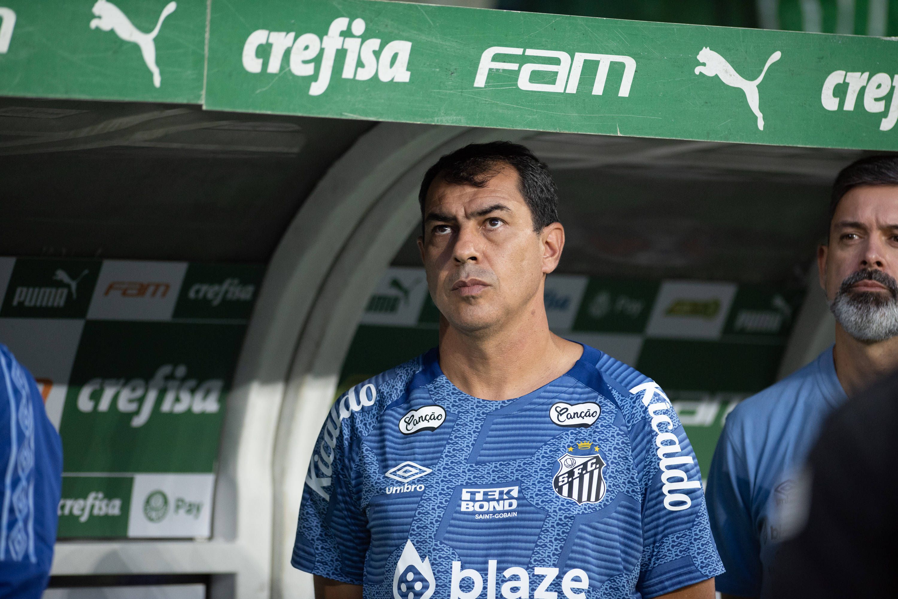 Fabio Carille esteve 161 dias no Santos