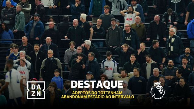 Tottenham sofre reviravolta escandalosa em casa e adeptos já nem querem saber