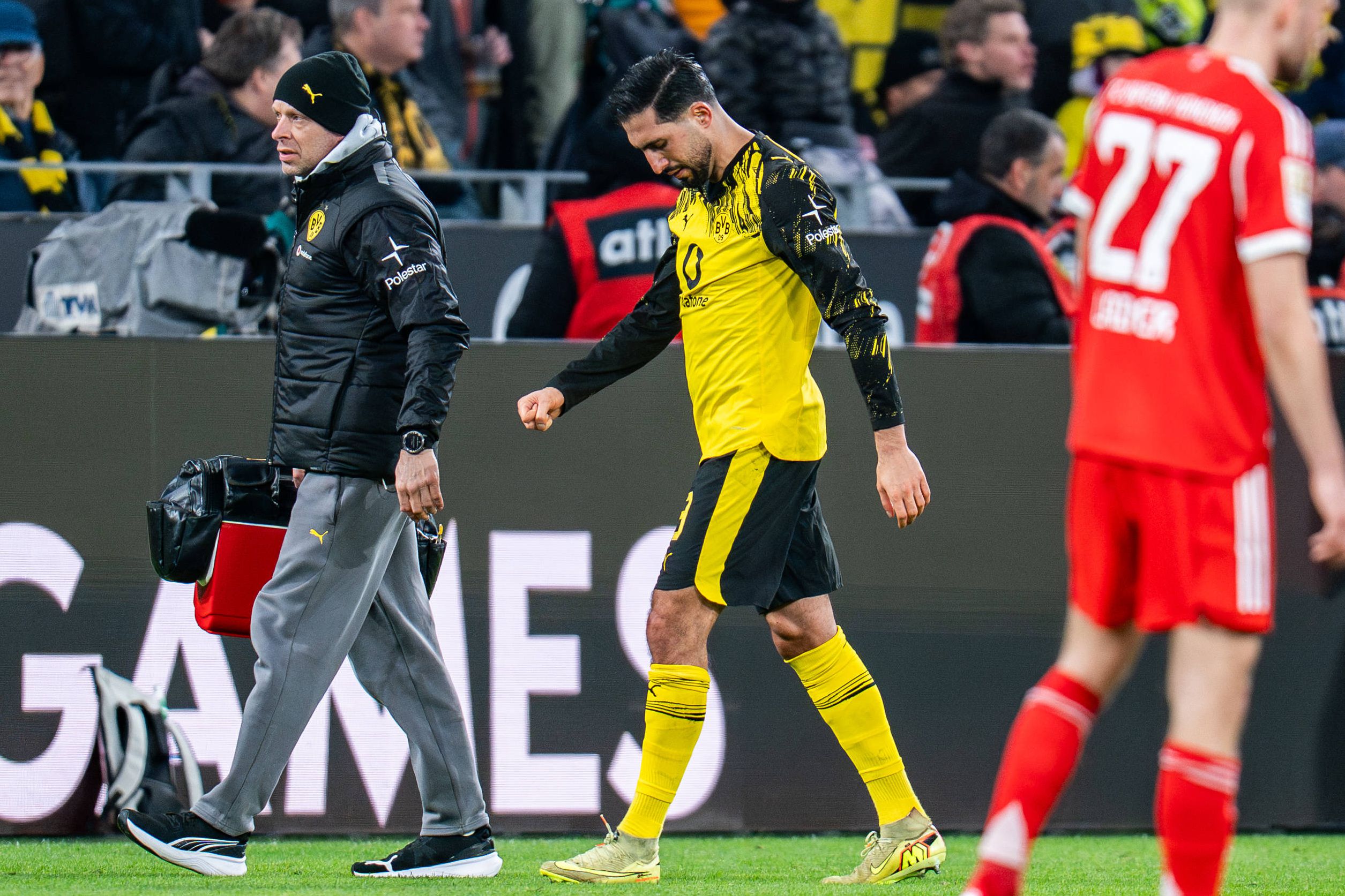 Emre Can lesionou-se gravemente frente ao Bayern