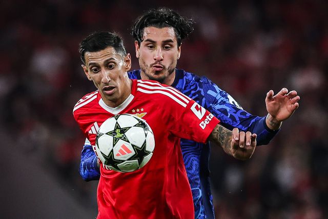 Di María a defrontar o Atlético Madrid na Luz pelo Benfica para a Champions