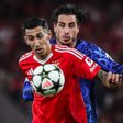 Di María a defrontar o Atlético Madrid na Luz pelo Benfica para a Champions
