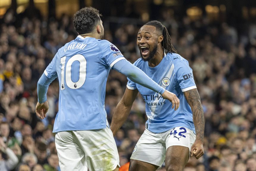 Cherki assistiu Semenyo, duas contratações de Hugo Viana no Man. City