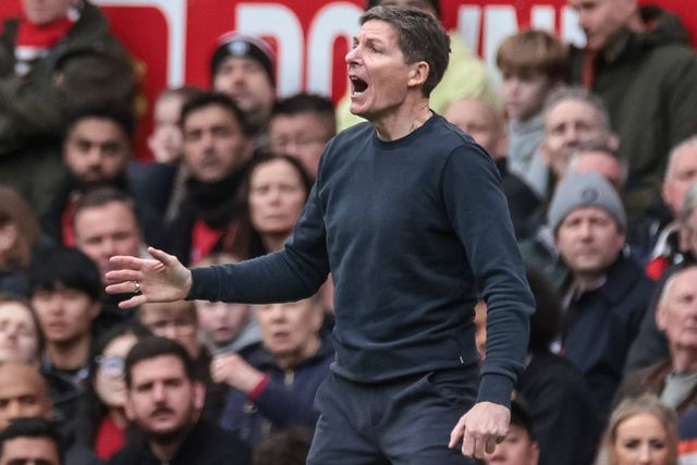 Oliver Glasner, treinador do Crystal Palace