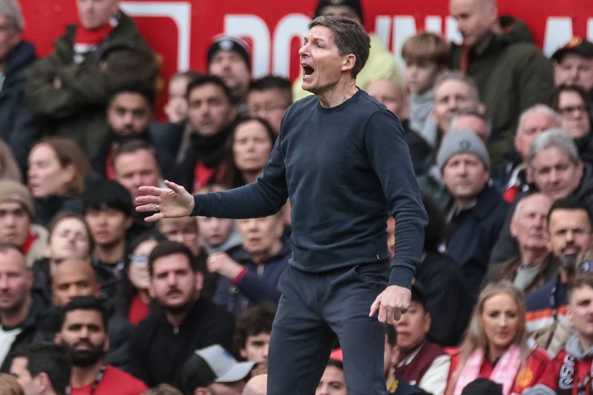 Oliver Glasner, treinador do Crystal Palace