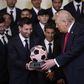Messi e Inter Miami aplaudem discurso em que Trump anuncia mais ataques no Irão