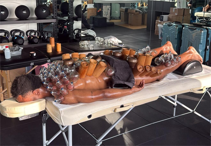 Tratamento de Lois Openda - Foto: Lois Openda/Instagram