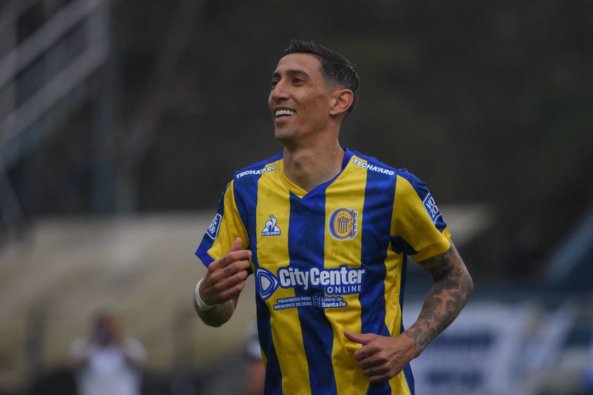 Ángel Di María ao serviço do Rosario Central