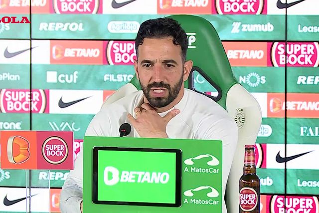 Rúben Amorim explica falhas do Sporting no dérbi para a Taça