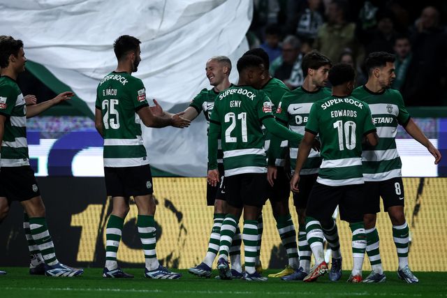 Onze provável do Sporting com o Benfica