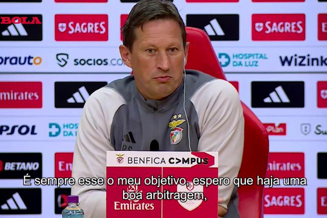 «Espero que no fim do jogo ninguém fale do árbitro»