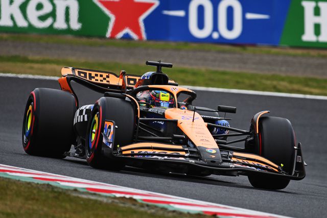 GP Japão: Piastri lidera TL2 afetado pela chuva