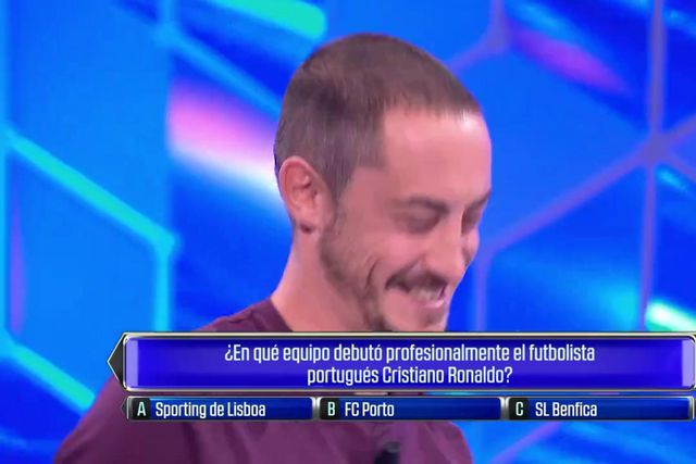 Concorrente em programa espanhol mostra fervor pelo Benfica