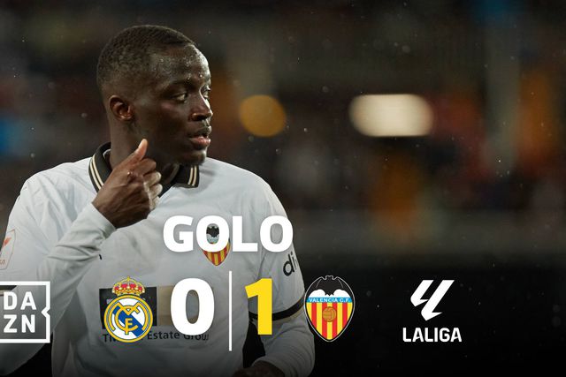 André Almeida marca canto e Diakhaby voa para dar vantagem ao Valência no Bernabéu