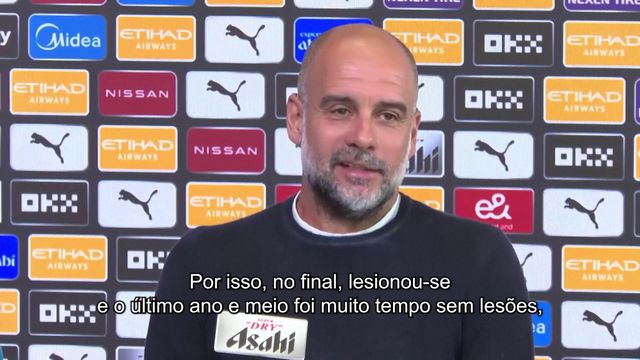 «De Bruyne tem tido muitas lesões porque deu tudo pelo City»