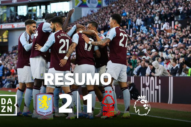 Forest de NES e Jota Silva travado em casa do Aston Villa (resumo)