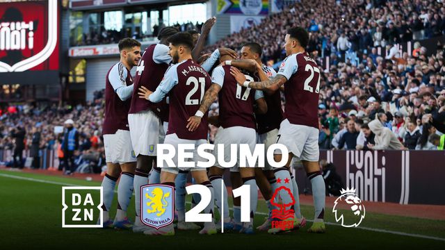 Forest de NES e Jota Silva travado em casa do Aston Villa (resumo)