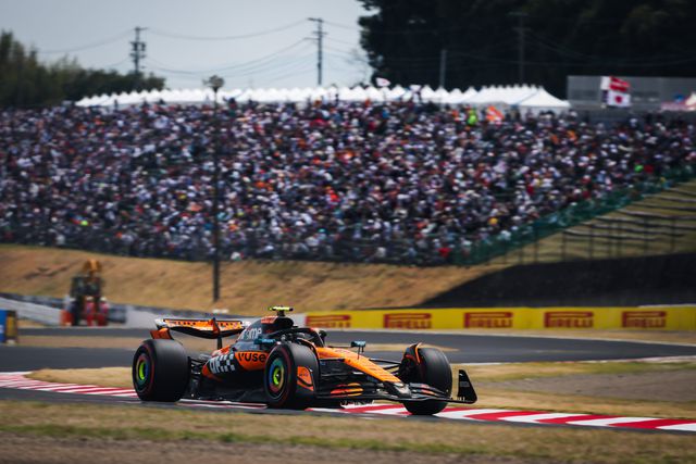 Lando Norris no Grande Prémio do Japão de Fórmula 1
