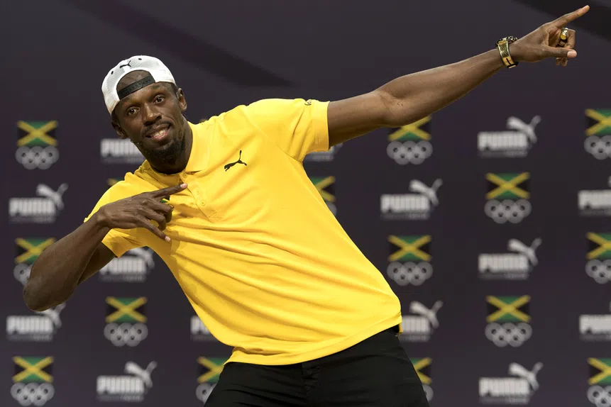 Bolt sem fôlego! Escadas são o CR7?