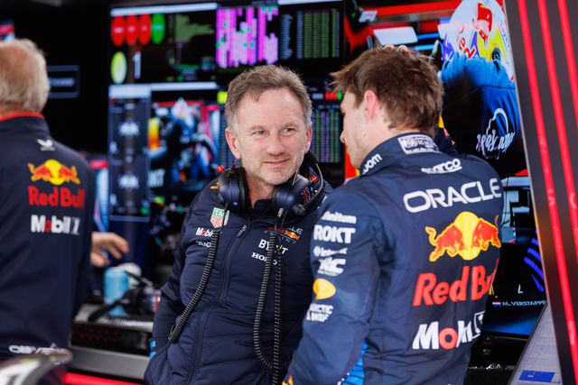 Christian Horner e Max Verstappen