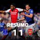 Resumo: Everton empata Arsenal e deixa rival Liverpool mais perto do título