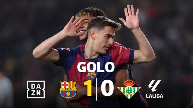 Tão simples e tão belo: até no gesto de Gavi depois de marcar!