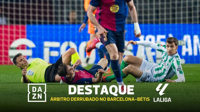 Gavi e Llorente não chegaram à bola mas pelo menos… viraram o árbitro