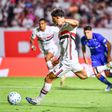 Calleri começou a construir a vitória do São Paulo sobre o Cruzeiro com a conversão de um penálti