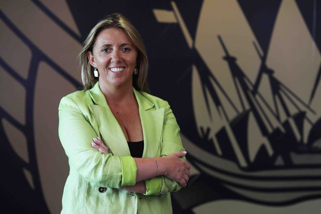 Alexandrina Cruz dirige-se aos adeptos - Foto: Rio Ave FC