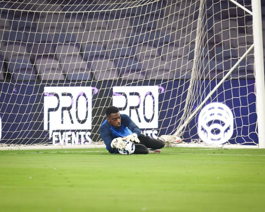 Bruno Varela, guarda-redes do Al Hazm - Foto: D. R.