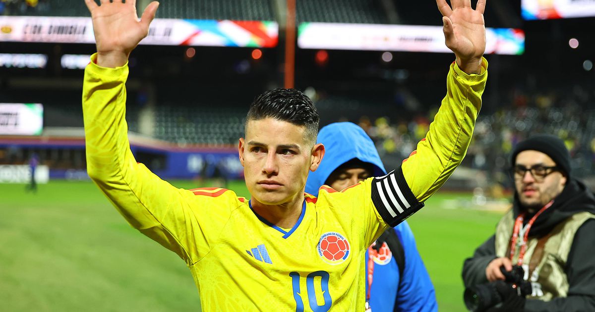 Estado de saúde de James Rodríguez gera preocupação