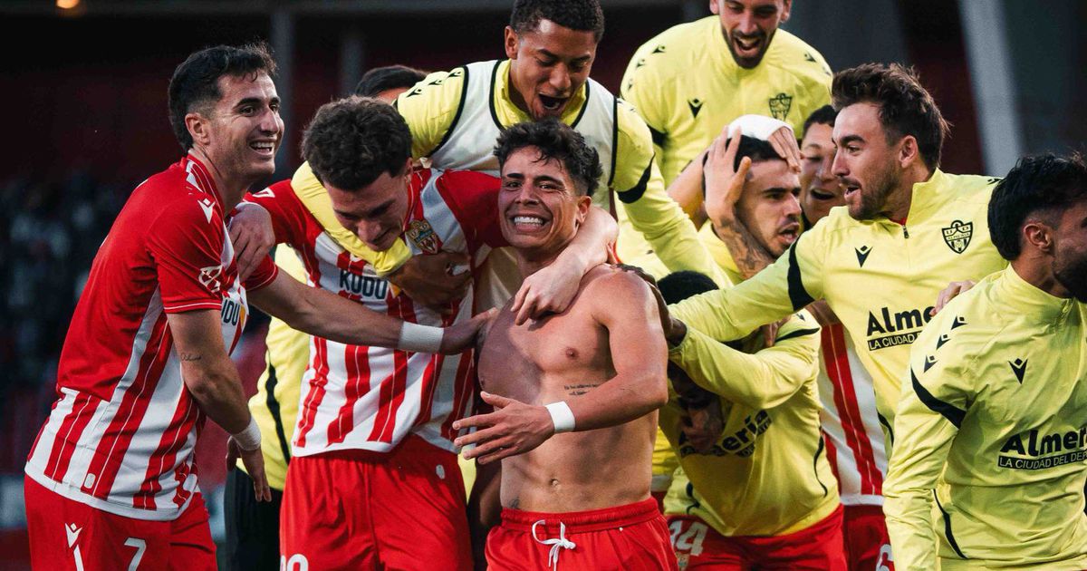 Ronaldo estará orgulhoso: Almeria consegue reviravolta épica