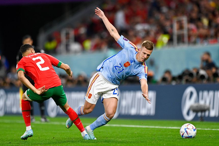 Marrocos e Espanha defrontaram-se no Qatar, no Mundial 2022