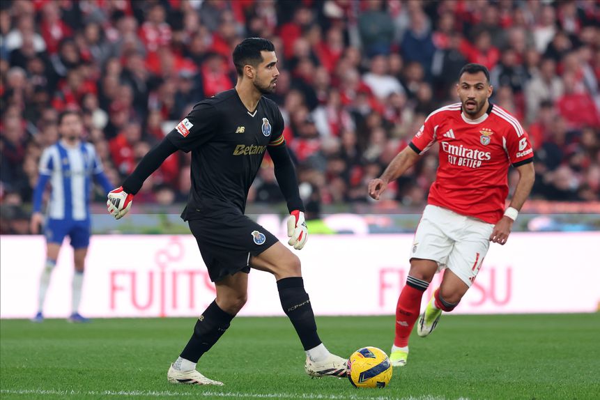 Benfica-FC Porto terminou com empate a duas bolas
