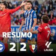 Ex-Sporting e ex-FC Porto fazem golo, mas nenhum sai vencedor (resumo)