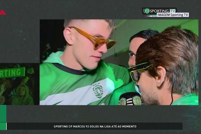 Daniel Bragança obriga Gyokeres a falar português