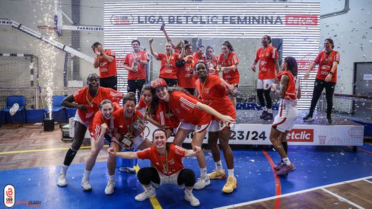 Benfica conquista Liga Betclic feminina