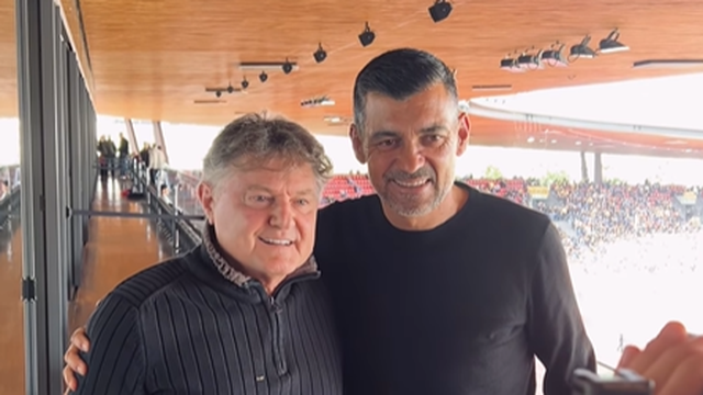 «Obrigado pela visita, Sérgio»: a mensagem do Zurique para o treinador do FC Porto