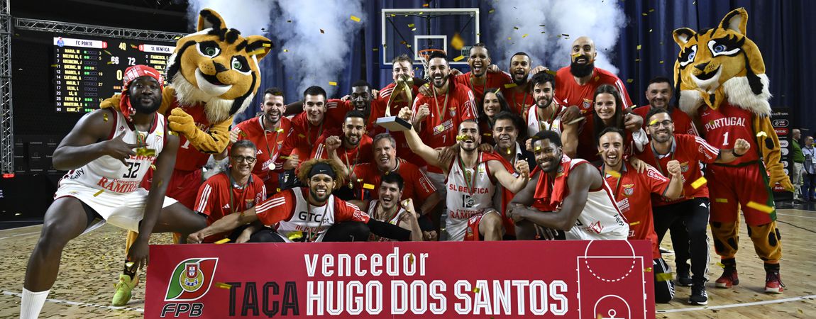 Benfica bate FC Porto e conquista a Taça Hugo dos Santos