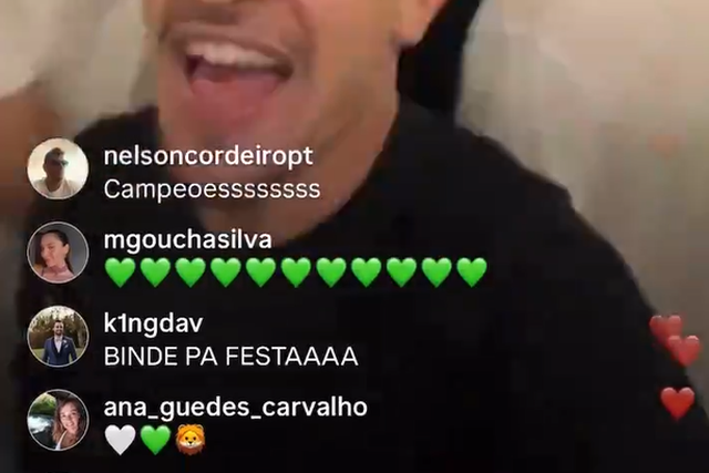 «Se o Paulinho mostra os dentes...», cantado pelos jogadores do Sporting