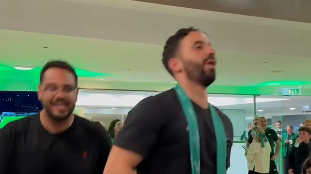 Rúben Amorim já dança!