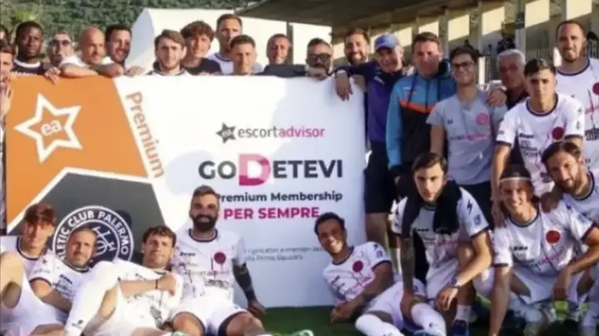 Equipa sobe de divisão e recebe assinatura vitalícia de... site de acompanhantes