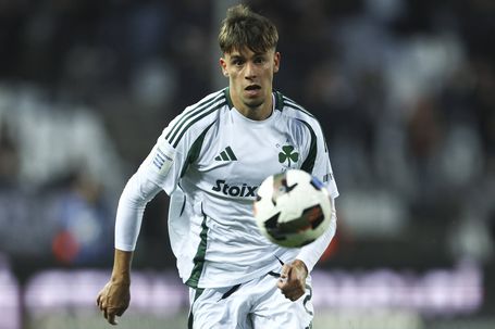Vagiannidis a representar o Panathinaikos