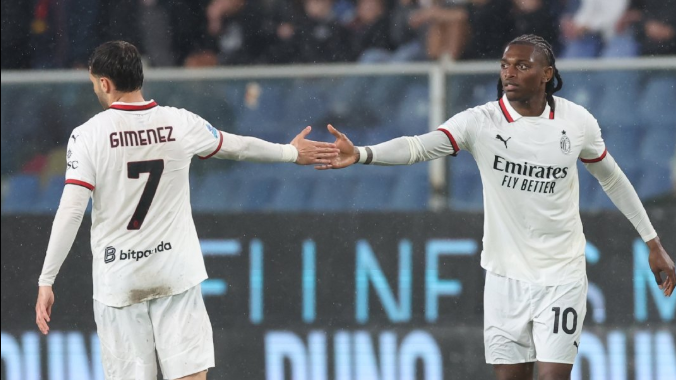 Génova-Milan: reviravolta em bom português
