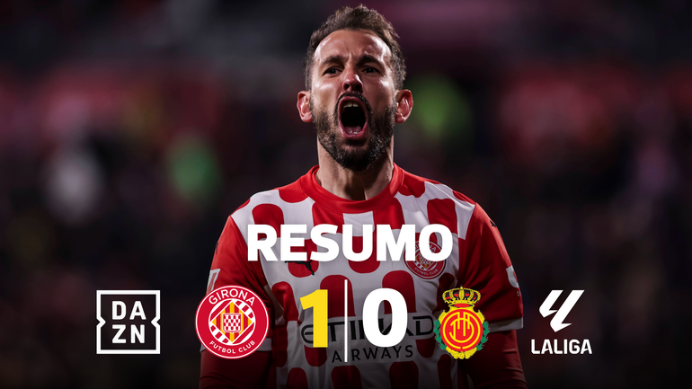 Por isto é que Stuani já é uma lenda do Girona (vídeo)