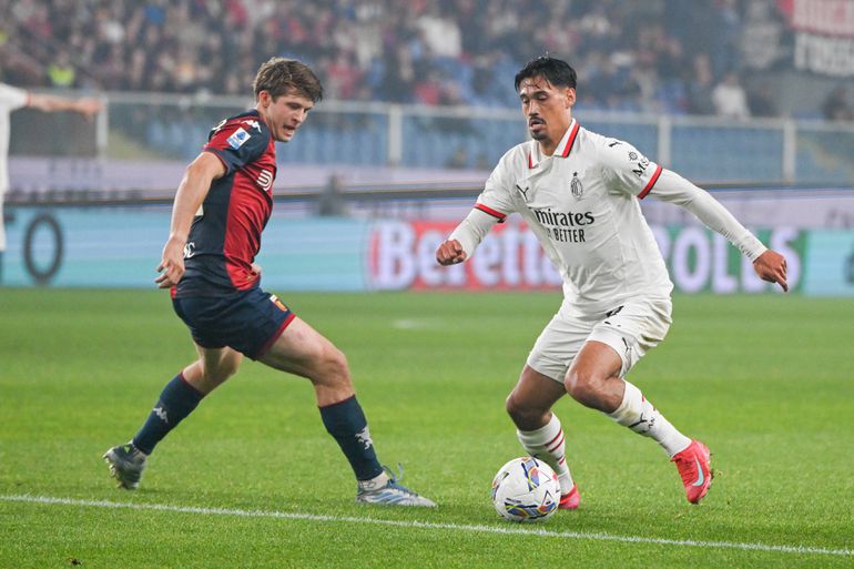 Génova-Milan: ao intervalo está assim