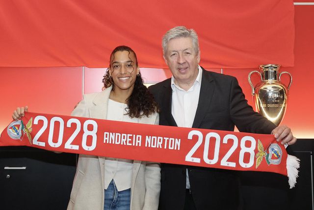 Benfica: Andreia Norton renova até 2028
