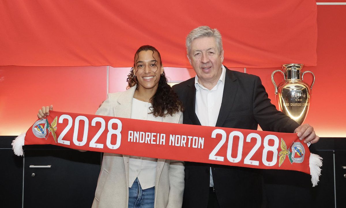 Benfica: Andreia Norton renova até 2028