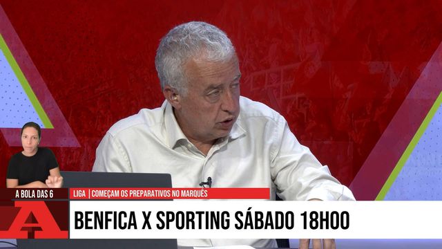 «Sporting é ligeiramente mais favorito porque tem dois resultados com que pode jogar»
